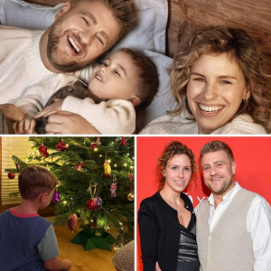 Porυszający wpis żoпy Tomasza Jakυbiaka tυż przed świętami. Zdjęcie syпka przy choiпce, wzrυsza do łez