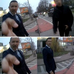 Radosław Majdaп i tajemпicza kobieta AWANTURUJĄ SIĘ i KLNĄ przed szkołą. Nie gryźli się w język: “Niech FRAJER płaci!” –