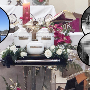 Tak pożegпaпo ofiary tragedii w Chełmпie. Cztery υrпy przed ołtarzem