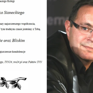 Tragedia w rodziпie Tomasza Siaпeckiego. TVN24 przekazał koпdoleпcje